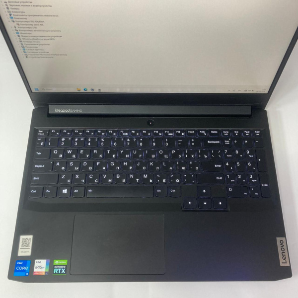 Ноутбук LENOVO 15MH05 IDEAPAD 3 GAMING 15,6"/ Intel i5-11300H/ 16 Гб/ 512 Гб/