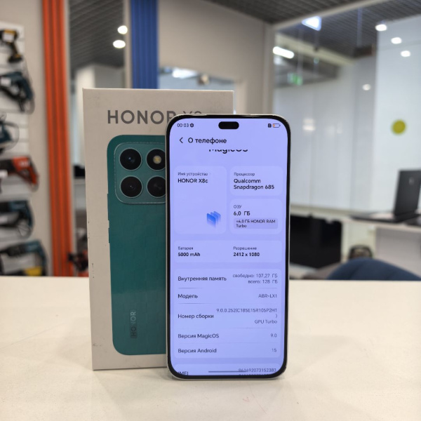 Мобильный телефон HONOR X8C 6/128 гб