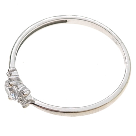 Кольцо из золота 585 пробы с фианитом