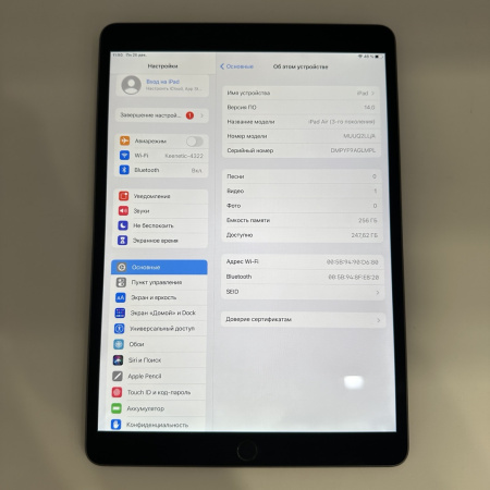 Apple iPad Air (3-го поколения) (2019) 256 gb