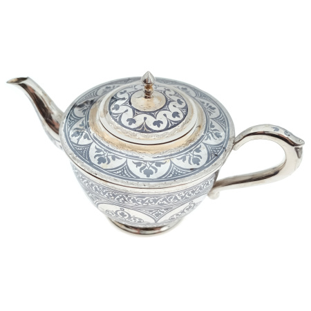 Чайник из серебра 875 пробы