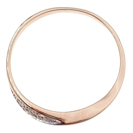 Кольцо из золота 585 пробы с бриллиантами