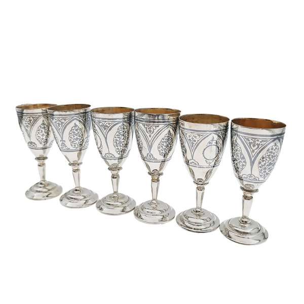 Рюмка/стопка из серебра 875 пробы