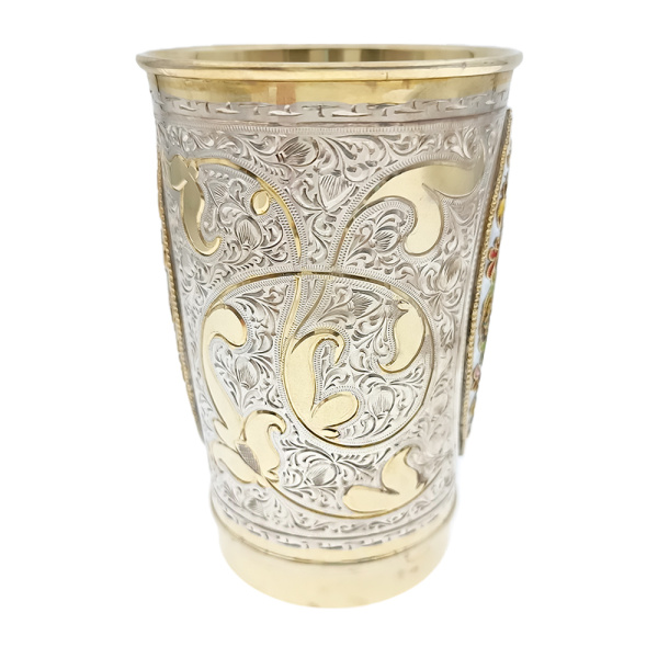 Бокал из серебра 875 пробы