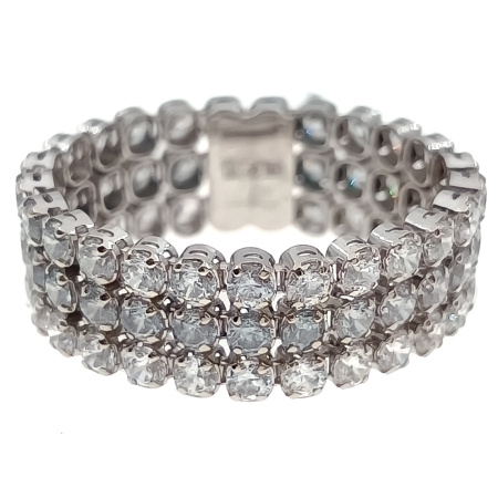 Кольцо из золота 585 пробы с фианитом