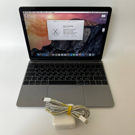 Ноутбук Apple MacBook 12 (2015, Retina)/  Intel Core M/ 4 Гб/ ssd 512 Гб