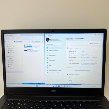 Ноутбук Xiaomi RedmiBook 15/ Intel Core i3 1115G4/ 8 Гб/ ssd 256 Гб