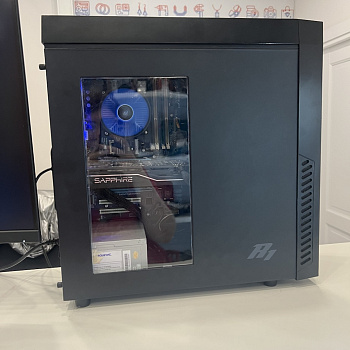 Системный блок ZALMAN кастом Intel Xeon E3-1230V2/ 4 Гб///