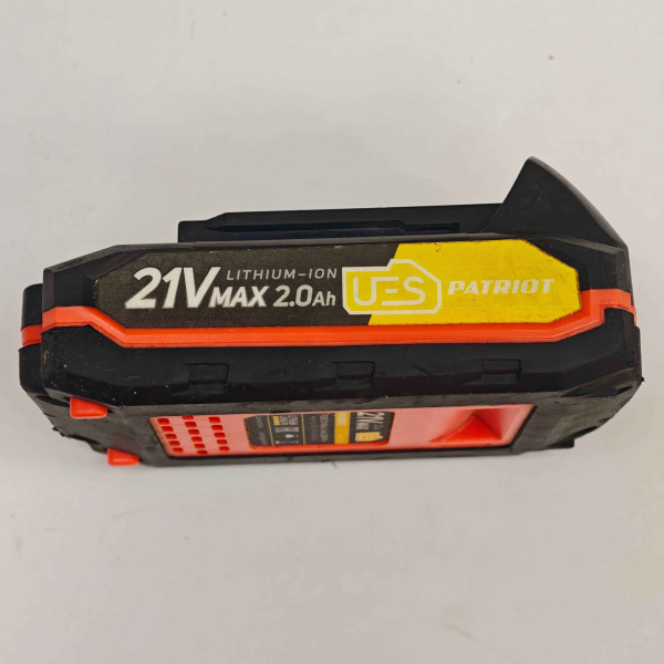 Зарядное устройство и акб patriot PB BR 21V 2.0Ah