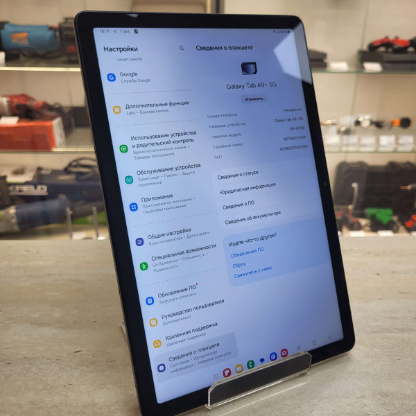 Планшет SAMSUNG tab a9+ 64 sm-x216b 11,0" 4 гб 64 гб