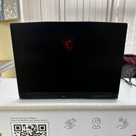 Ноутбук MSI GF63 Thin 11UD-221RU 15,6"/ i5 11400H/ 24 Гб/ ssd 512 Гб
