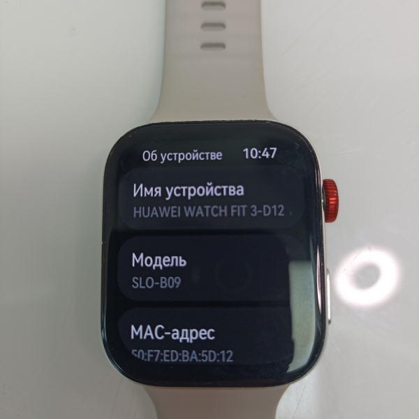 Смарт часы HUAWEI watch fit 3-517 slo-b09