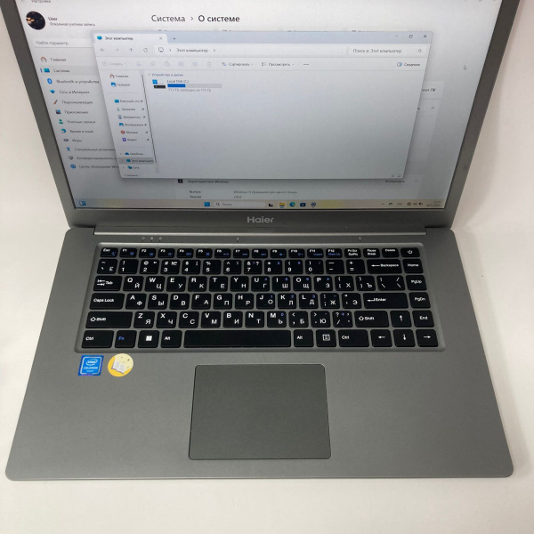 Ноутбук HAIER  UE1540EM 15,6"/ Intel Celeron N4020/ 4 Гб/ 128 Гб/