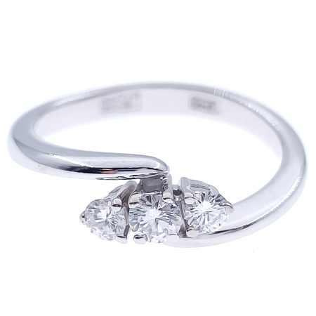 Кольцо из золота 585 пробы с бриллиантами