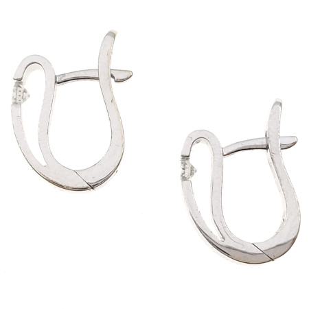 Серьги из золота 585 пробы с бриллиантами