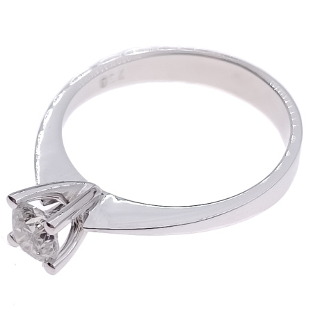 Кольцо из золота 750 пробы с бриллиантом