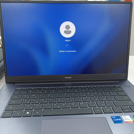 Ноутбук HUAWEI MateBook D 15 BoDE-WDH9 15,6"/ Intel Core i5-1155G7/ 8 Гб/ 512 Гб/ Intel Iris Xe Graphics