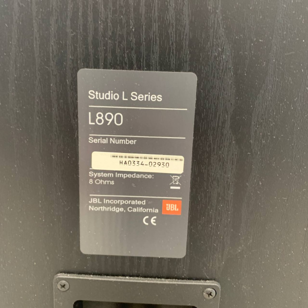 Колонки JBL l890 black 