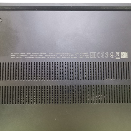 Ноутбук HP 15-cx003ur 15,6"/ Intel Core i5 8300h/ 8 гб/ SSD 128 гб/ HDD 1 тб/ Geforce GTX 1050 ti 4 гб