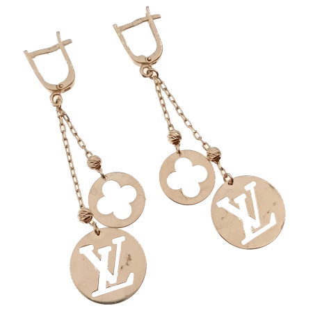 Серьги из золота 585 пробы