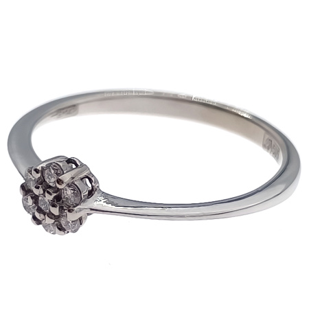 Кольцо из золота 585 пробы с бриллиантами