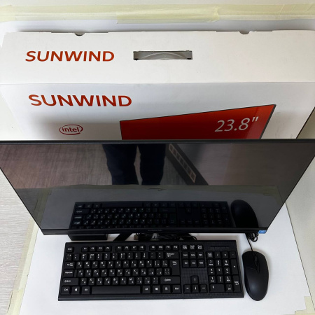 Моноблок SUNWIND  ACTION AiO 23i 23,8"/ CELERON N4020 1,1GHz/ 4 Гб/ 256 Гб// INTEL IRIS HD GRAPHICS