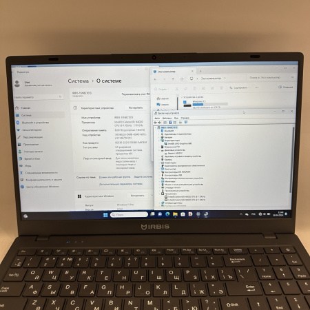 Ноутбук IRBIS  BREEZEBOOK 15NBC1013 15,6"/ Intel Celeron N4020, 1.1 ГГц/ 8 Гб/ 128 Гб/ Intel UHD Graphics 600