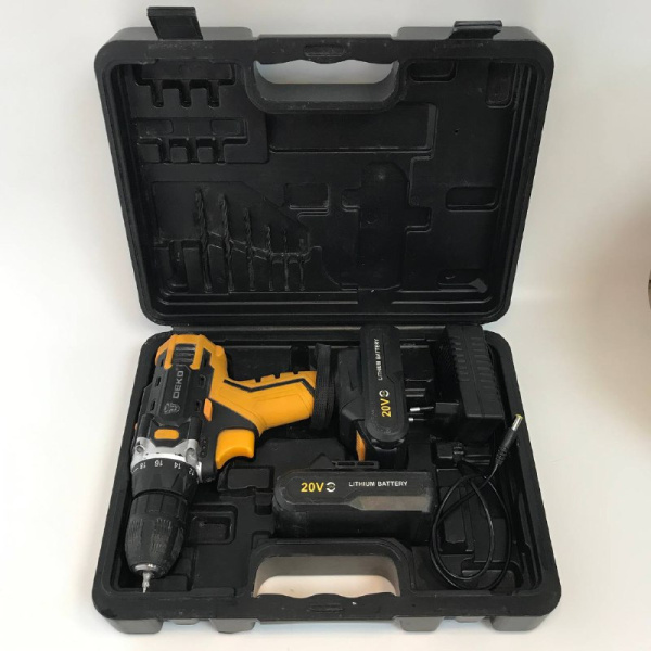 Шуруповерт DECO  dkcd20fu-li