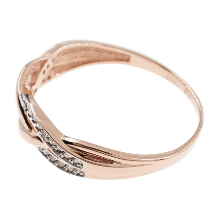 Кольцо из золота 585 пробы с бриллиантами