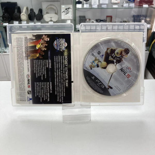 Диск на Sony Playstation 3 PS3 NHL 15