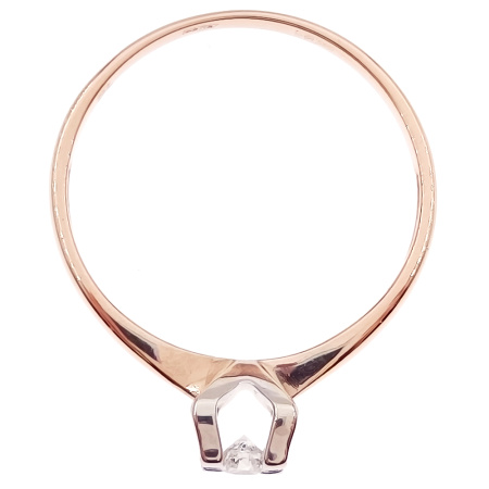 Кольцо из золота 585 пробы с бриллиантом